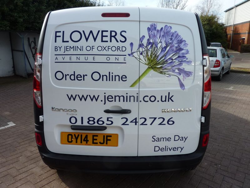 printed vehicle graphics van signs Oxford Cowley Abingdon