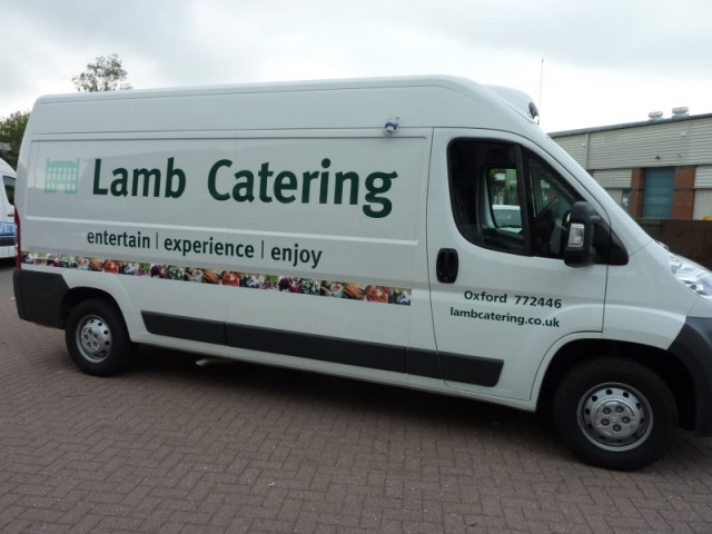 printed logo applied to vehicle Oxfordshire