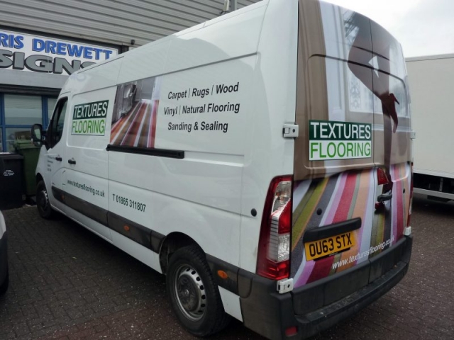vehicle signage Cowley Oxford van signs wrapping