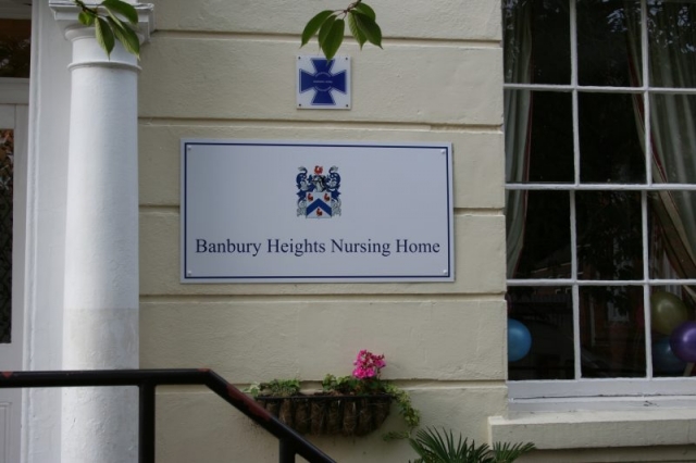 nursing home signs Oxford Banbury London