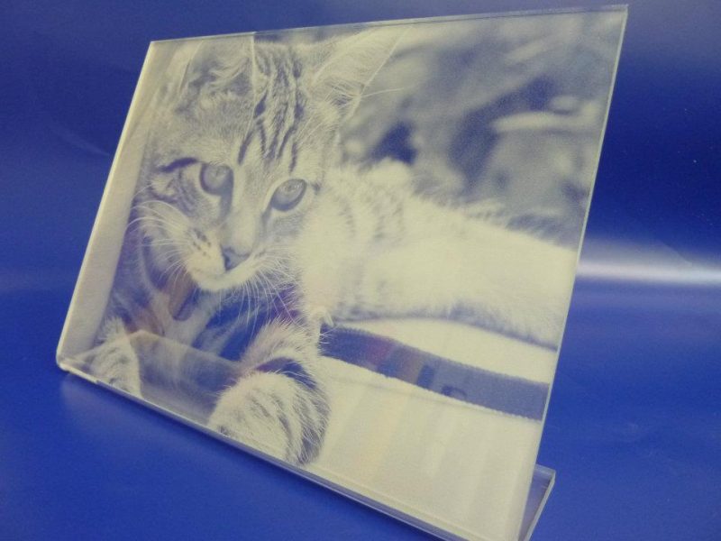 Laser Etching Oxfordshire Wood Brass Steel Acrylic