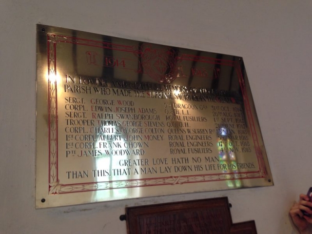 brass plaque restoration Oxford London Abingdon Witney