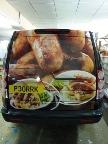 rear wrap printed graphics Oxfordshire