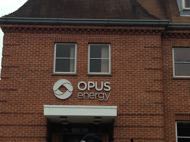 brushed stainless steel built up lettering Oxford Banbury Bicester
